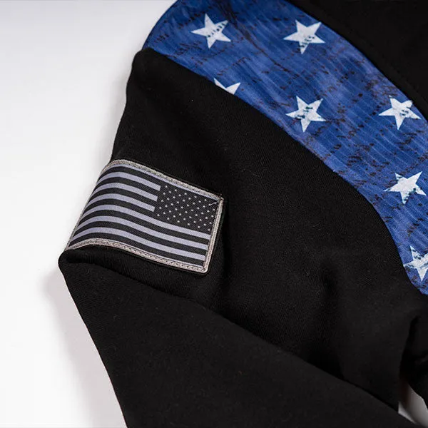 Honor Lined Hoodie | American Flag | AD