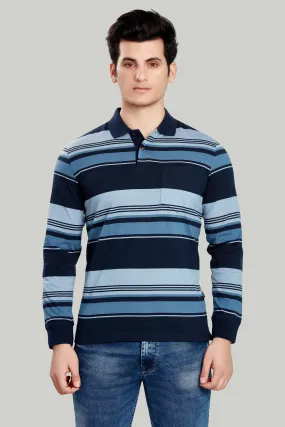 Jersey Stripe Polo