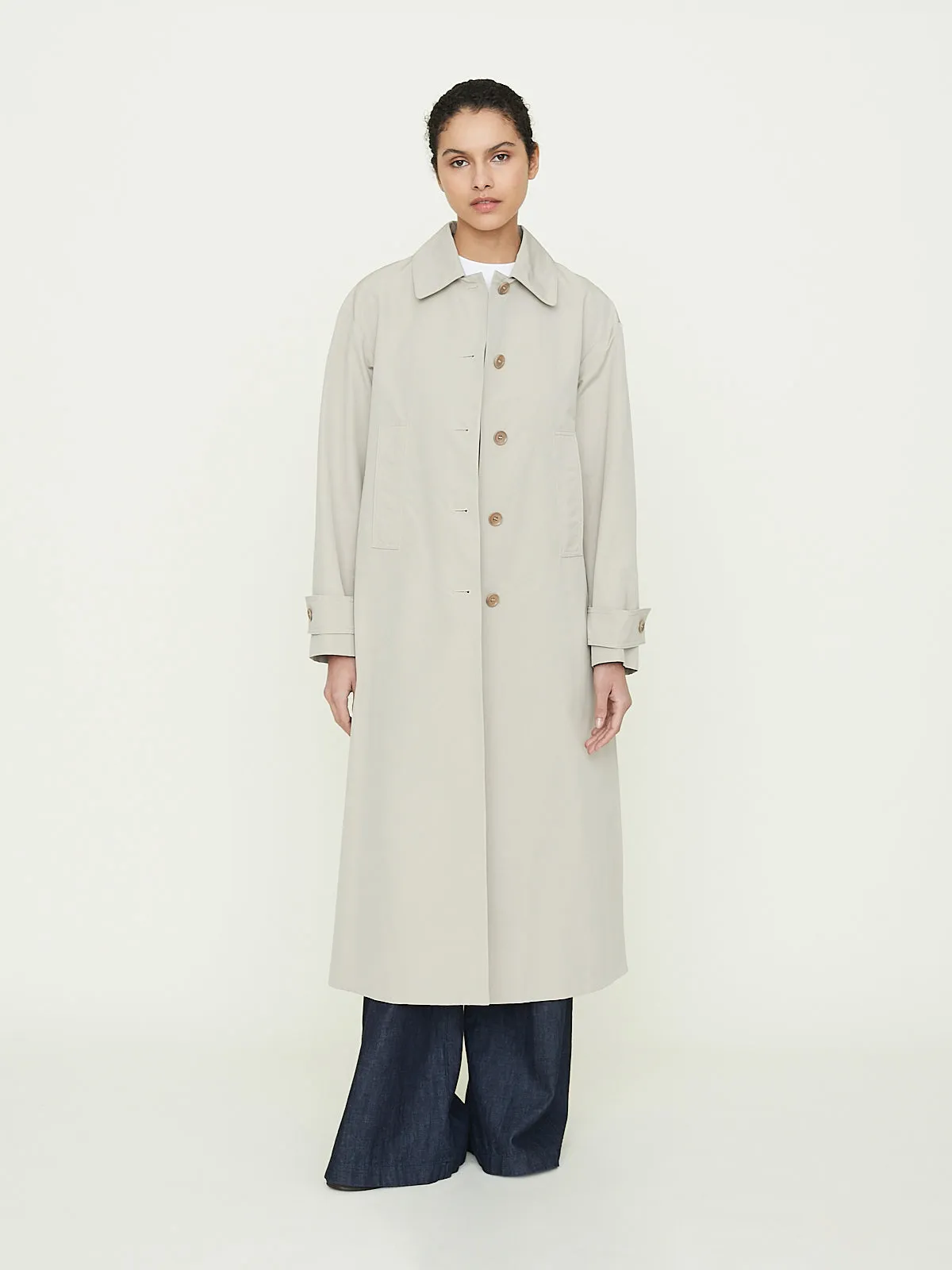 Kristel Trench Coat in Sand