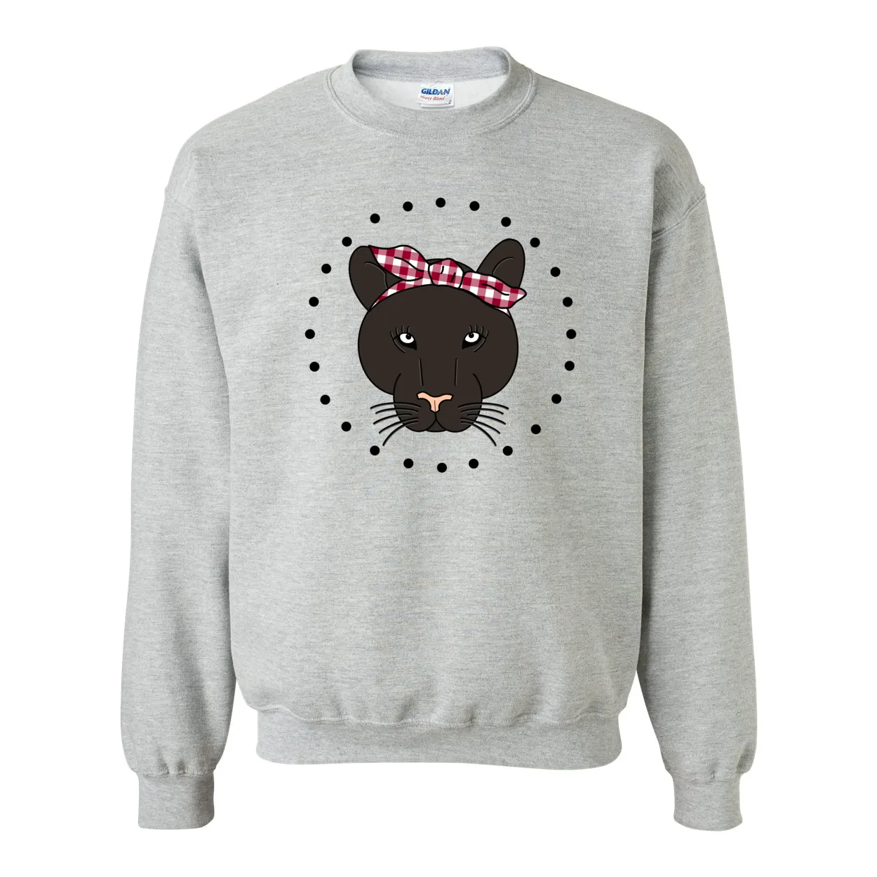 Lady Panther Crewneck Sweatshirt