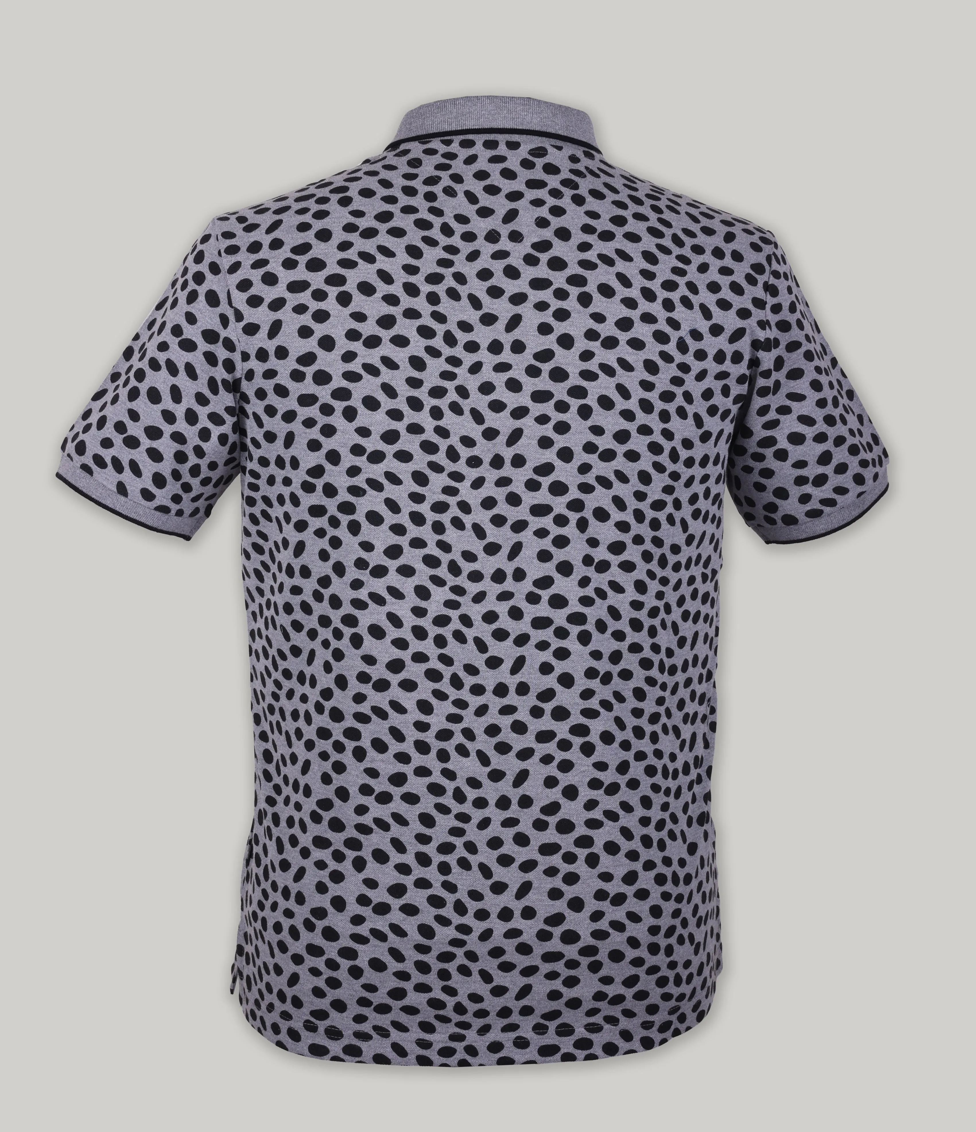 Leopord Print Pique Polo