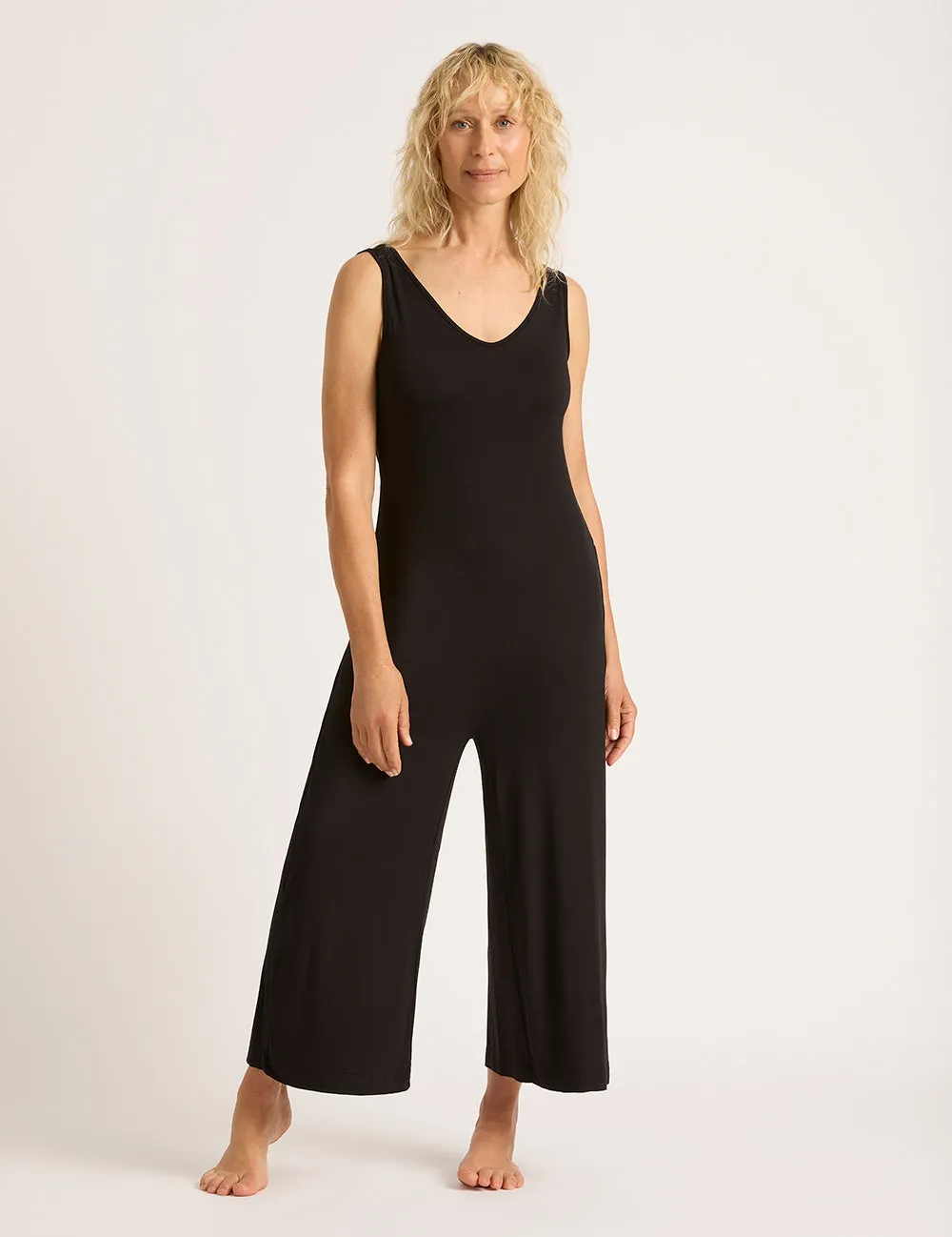 Long Jumpsuit - Black