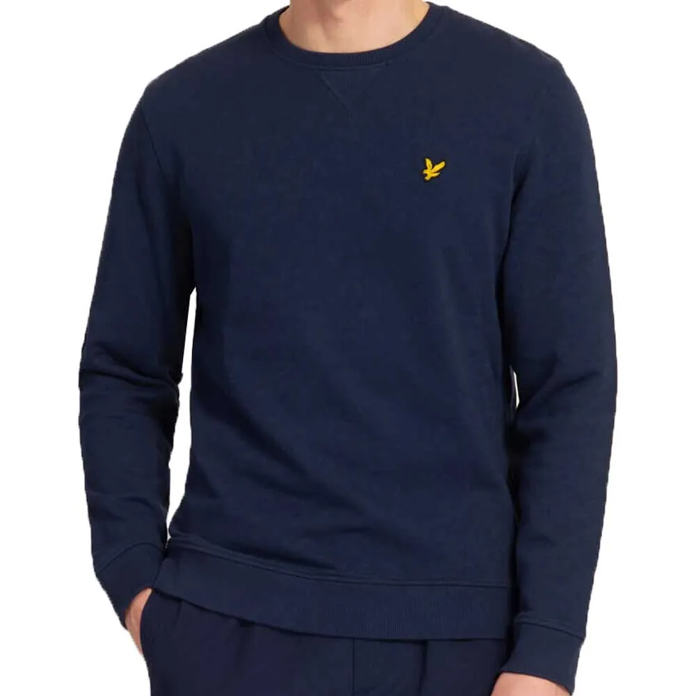 Lyle & Scott Crew Neck Navy Sweatshirt - ML424VTR