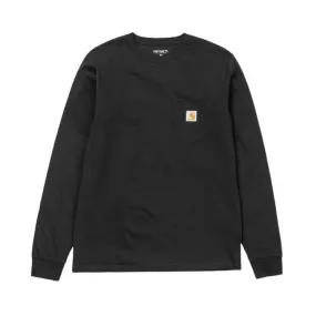 Maglie a manica lunga Uomo Carhartt Wip - L/S Pocket T-Shirt - Nero