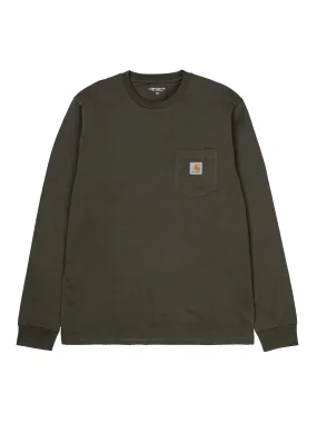 Maglie a manica lunga Uomo Carhartt Wip - L/S Pocket T-Shirt - Verde