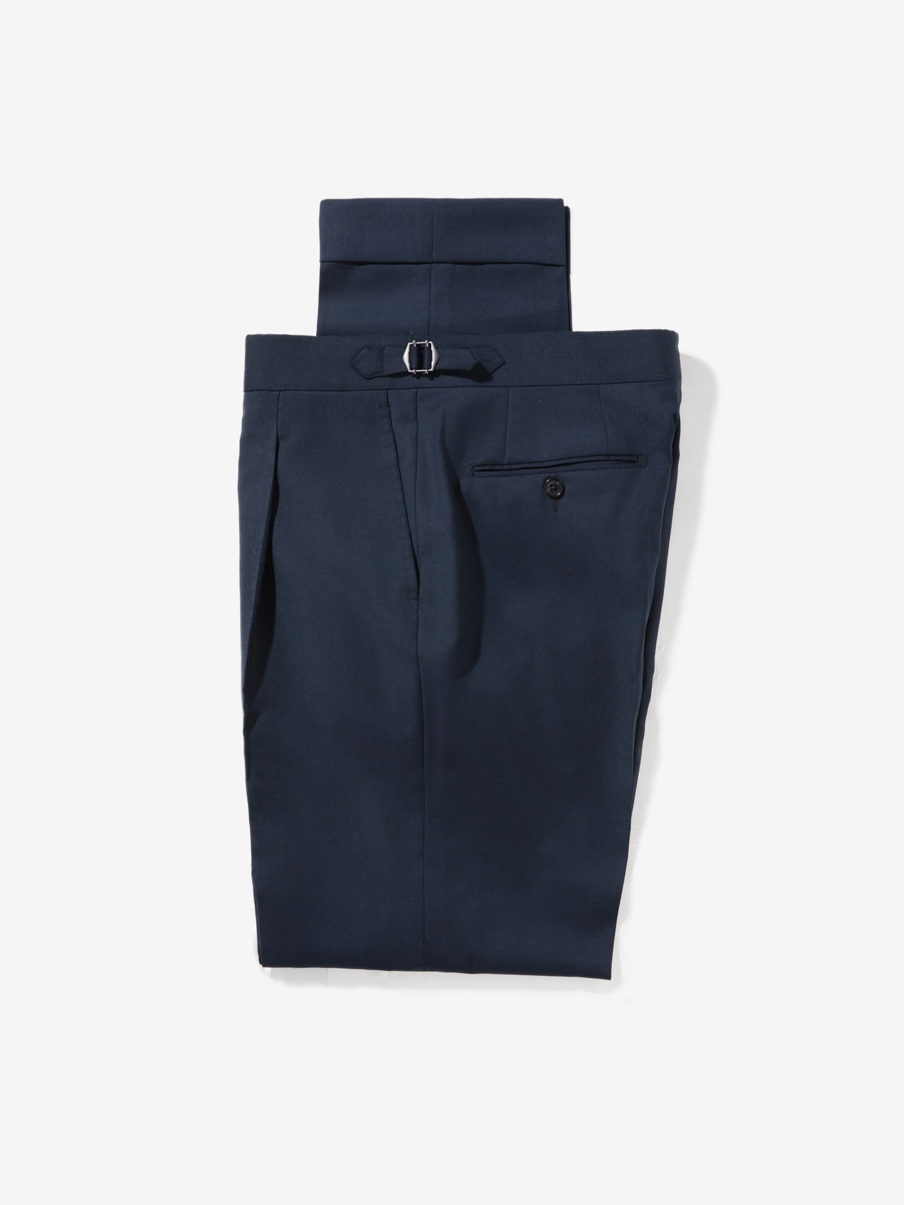 Navy S130 Wool Suit (SB)