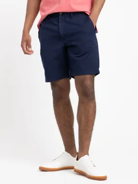 Newport Navy 8.5-Inch Classic Fit Linen-Cotton Short