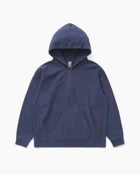 O.D Easy Zip Hoodie Indigo Blue