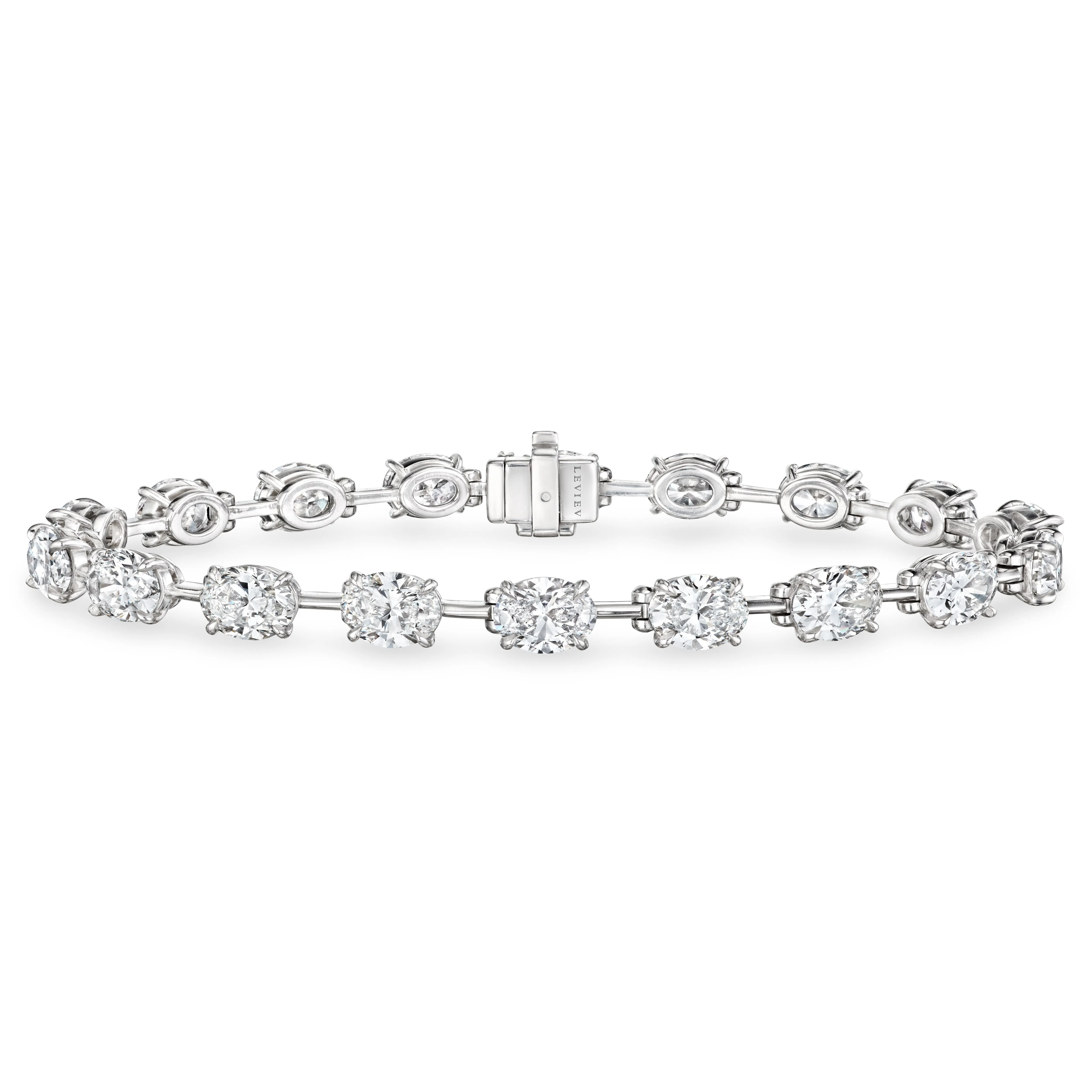 Oval Cut Diamond Bracelet, 12 CT