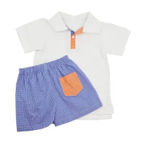 Polo Set | Orange & Blue (8)