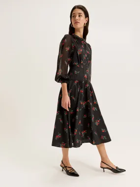 Posing Roses Shirtdress