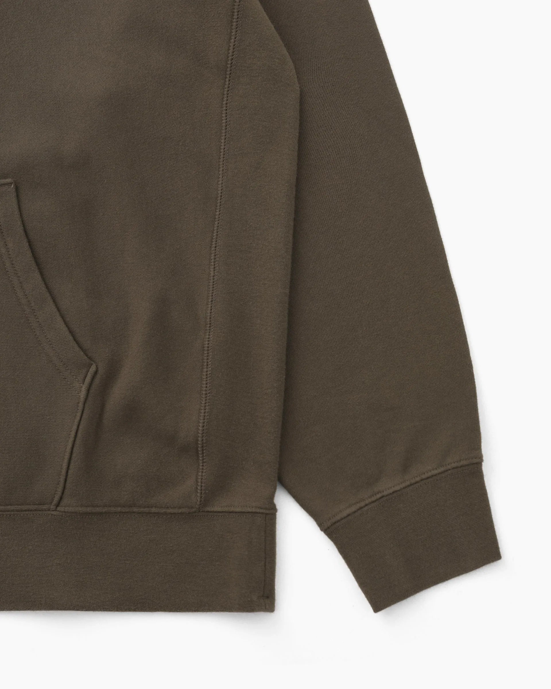 Quarter Zip Pullover Brown