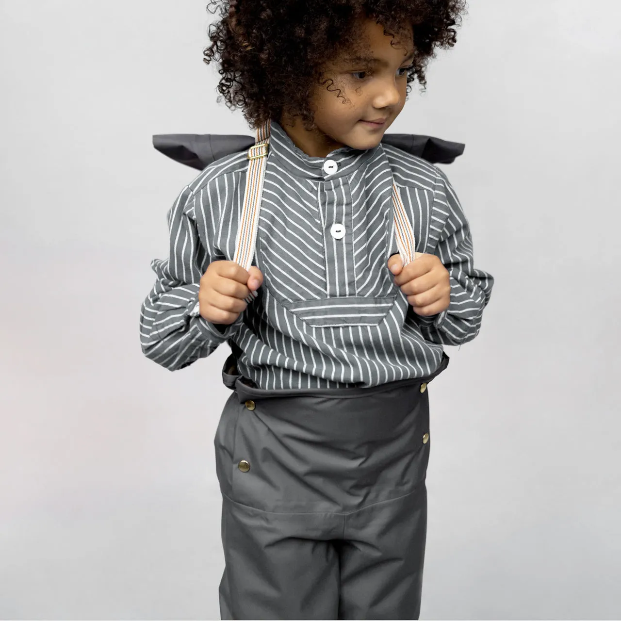 Rain Sailor Pants for Kids 100% recycled PET - Rosemary (2-10y)