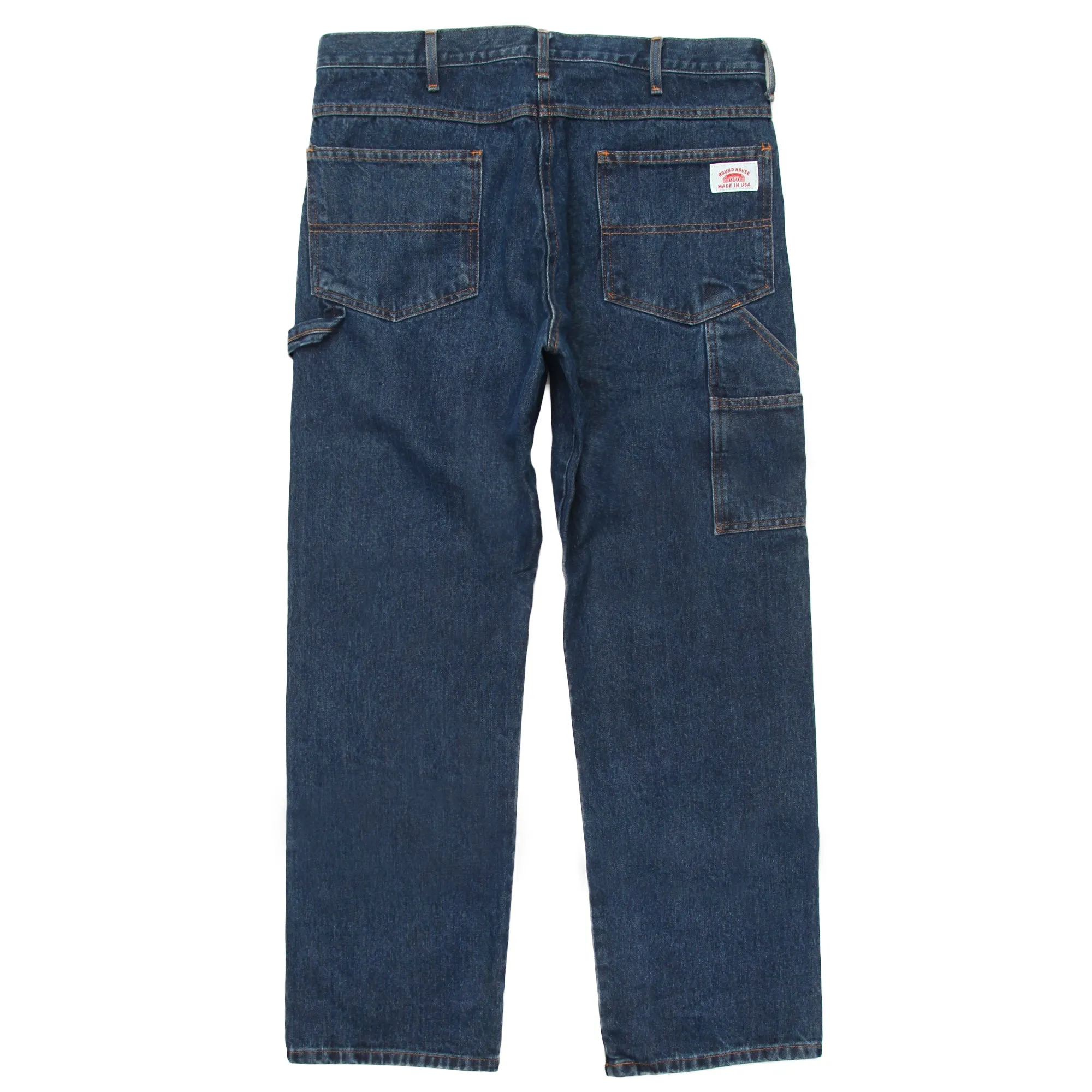 Round House 14oz Carpenter Jeans #1010 - Washed Indigo