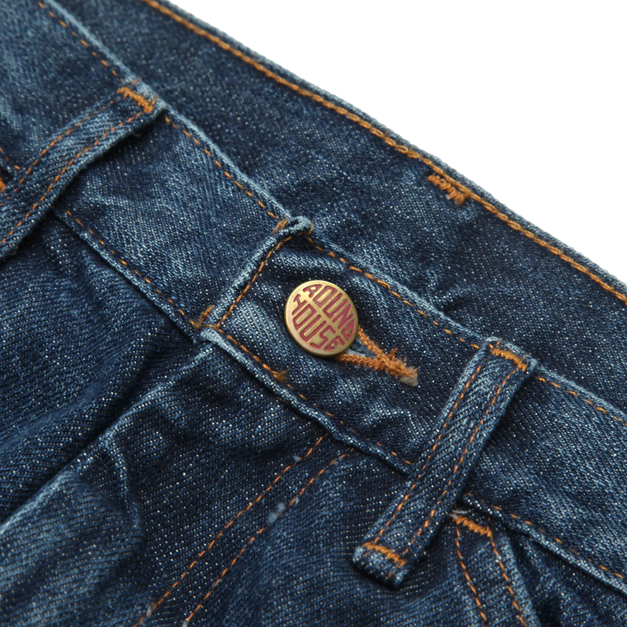 Round House 14oz Carpenter Jeans #1010 - Washed Indigo