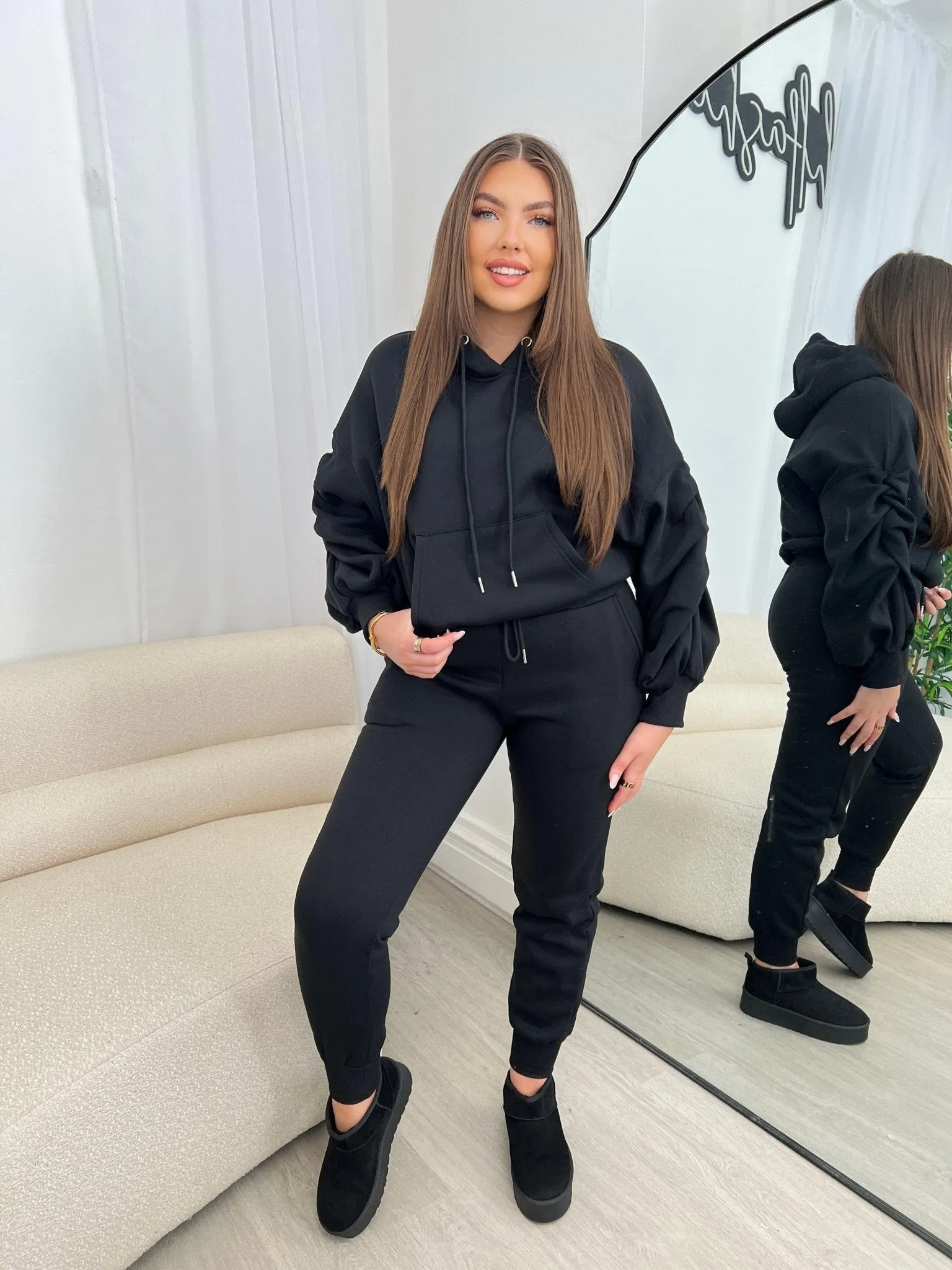 Ruched Arm Tracksuit