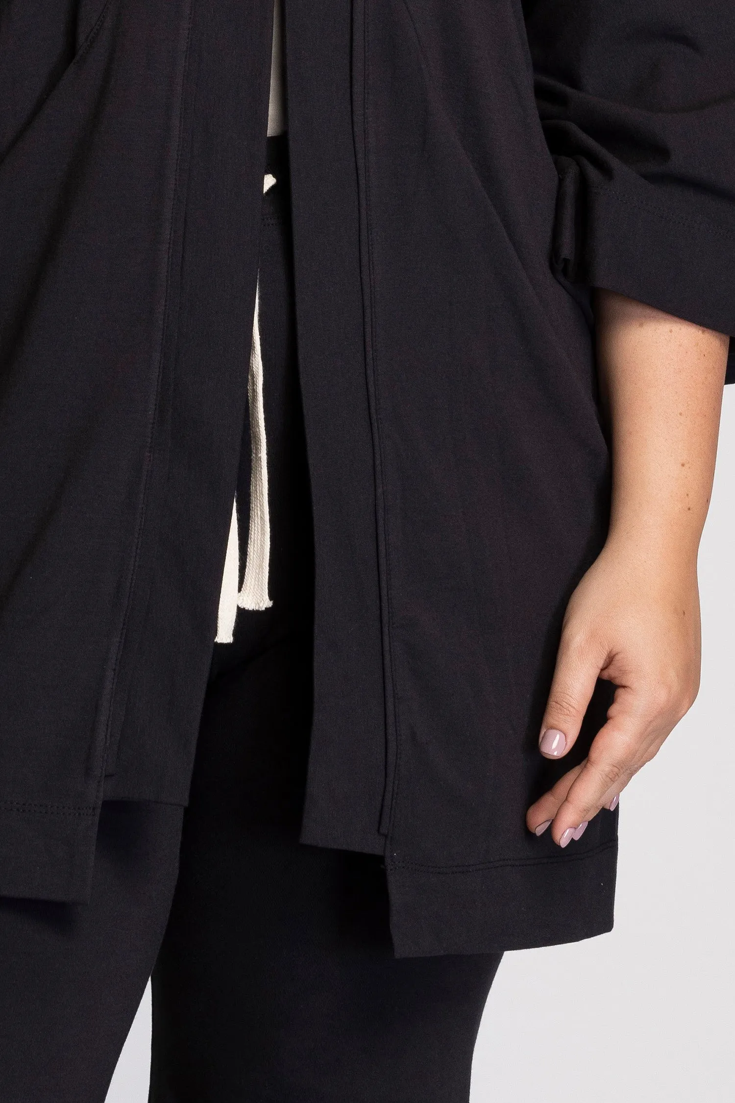 Soft Modal Lounge Kimono Cardigan