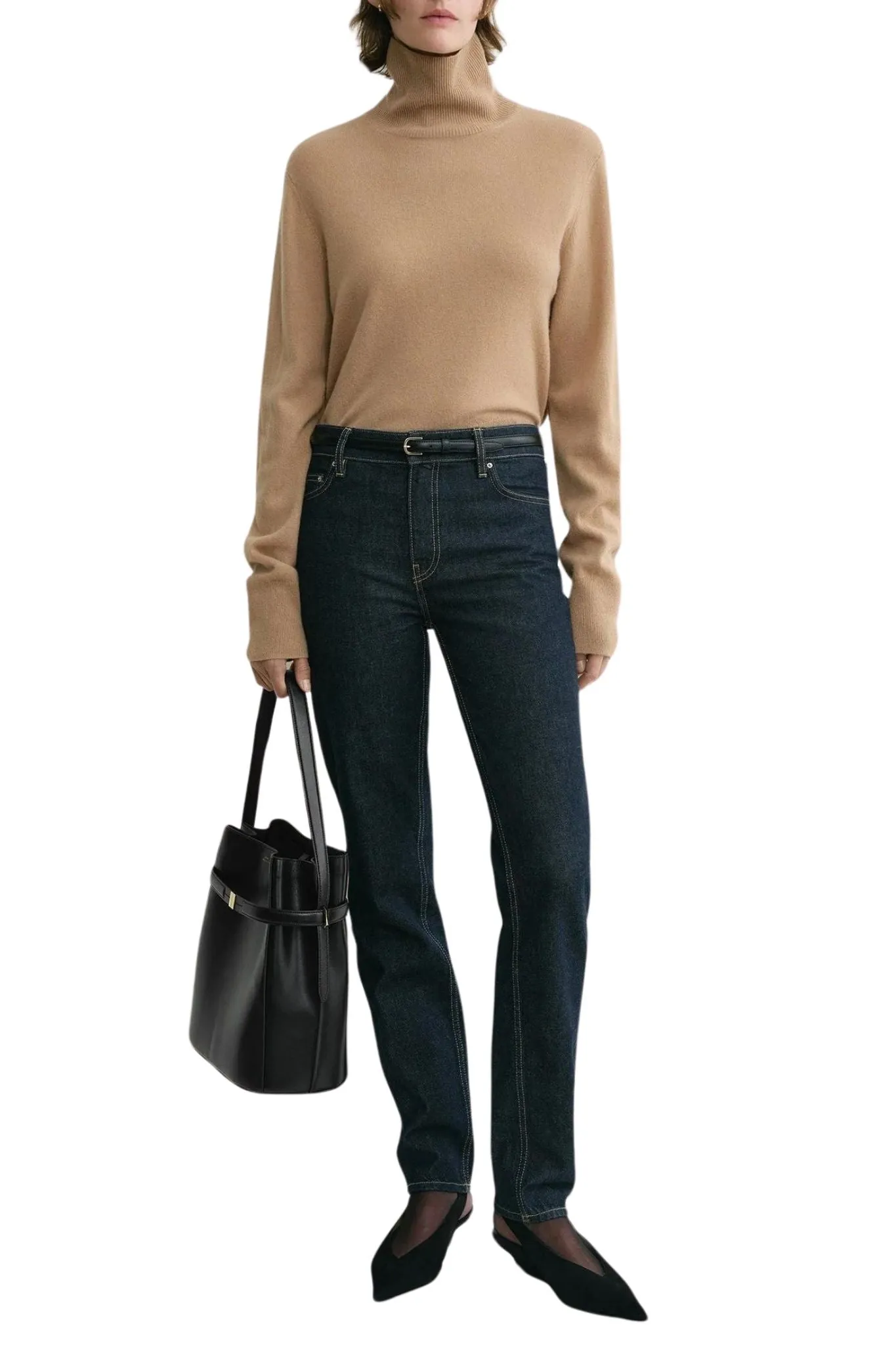 Toteme Cropped Turtleneck